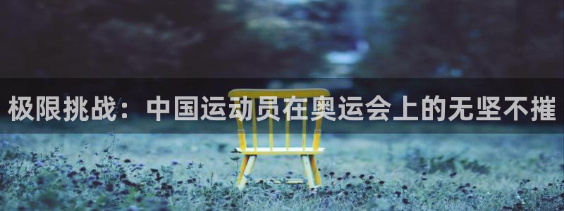 杏悦体育论坛：极限挑战：中国运动员在奥运会上的无坚不摧