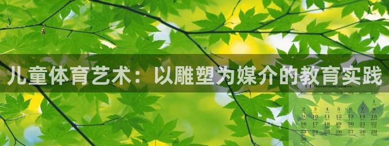 杏悦2平台注册：儿童体育艺术：以雕塑为媒介的教育实践